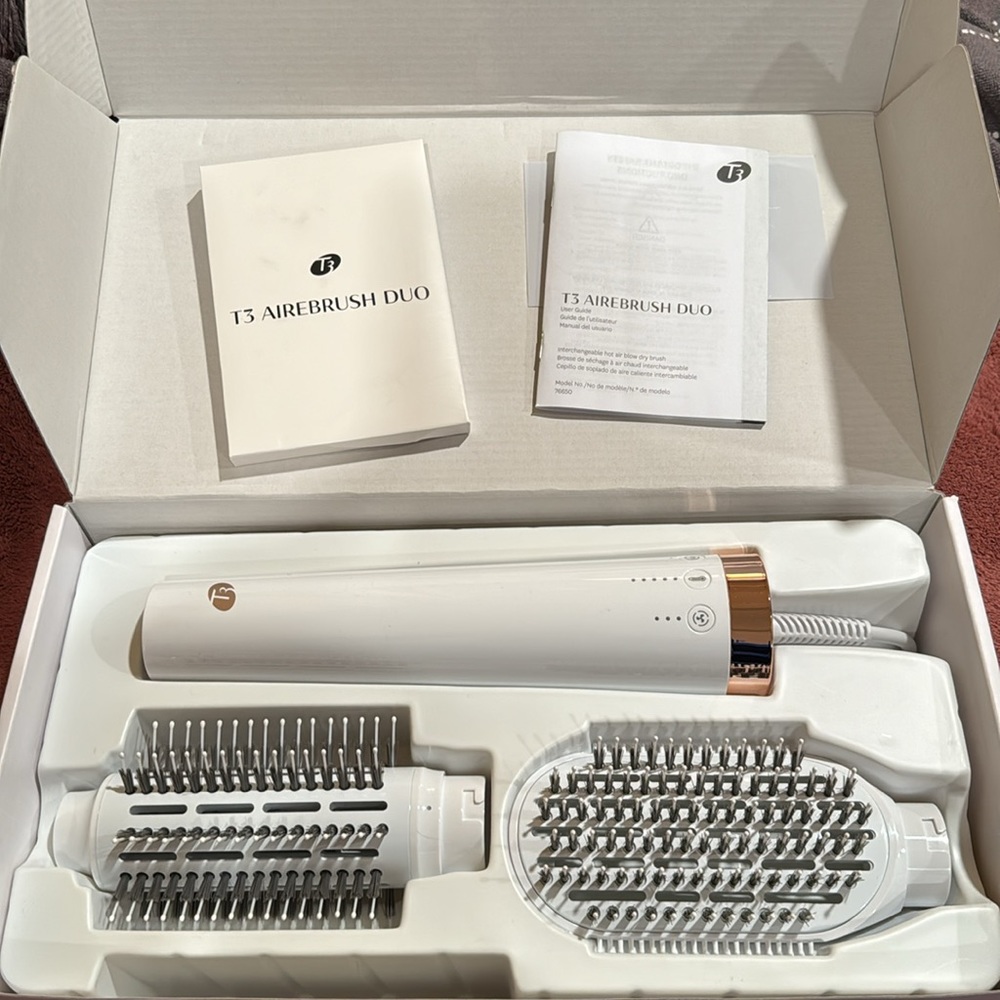 T3 AIREBRUSH DUO NEW in Original Box Blow Dry Brush